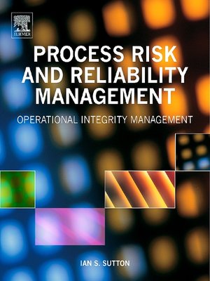 cover image of Process Risk and Reliability Management